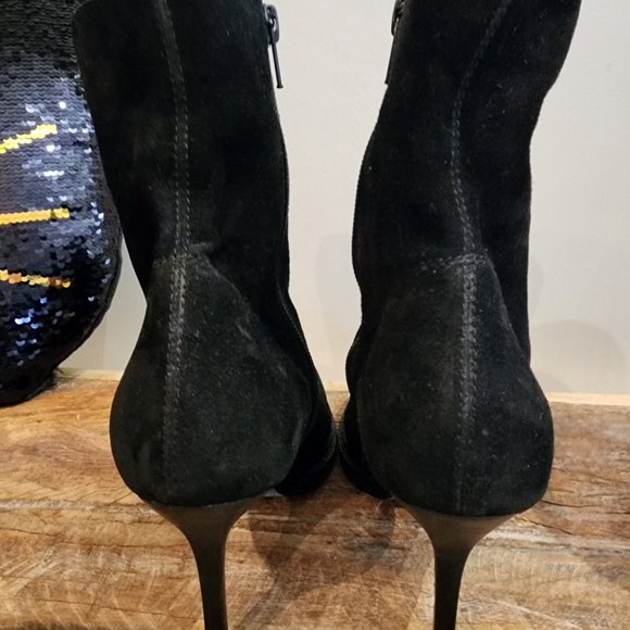 Ann Demeulemeester suede heel booties - Picture 3 of 4